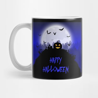 Batty Pumpkin Mug